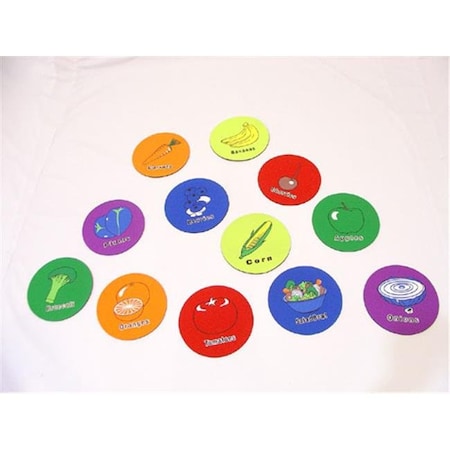 Everrich Industries Everrich EVC-0146 Fruits N Vegetables Mat EVC-0146